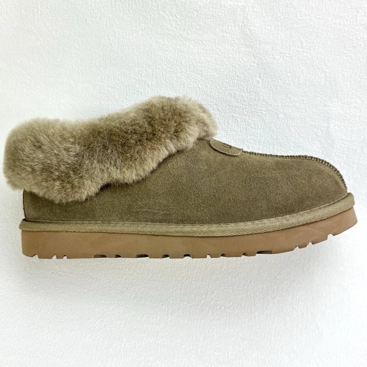 Self-pickup 💰400 UGG Tatzite glutinous pumps, easy to put on and take off, model 4810, casual slip-on fur shoes, short boots, color: maroon, reindeer, antelope brown, black, gray 𝚜𝚒𝚣𝚎: 𝟯𝟱-𝟰𝟬
